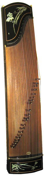 Photo: the guzheng (zither)