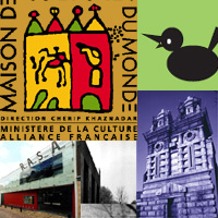 Collage: Venues and Concert Halls
